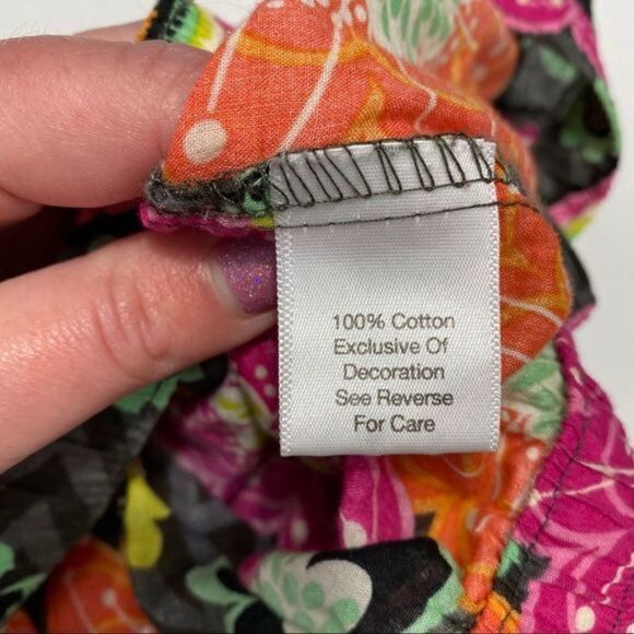 VERA BRADLEY Paisley Floral Print Lounge Shorts - Picture 5 of 8